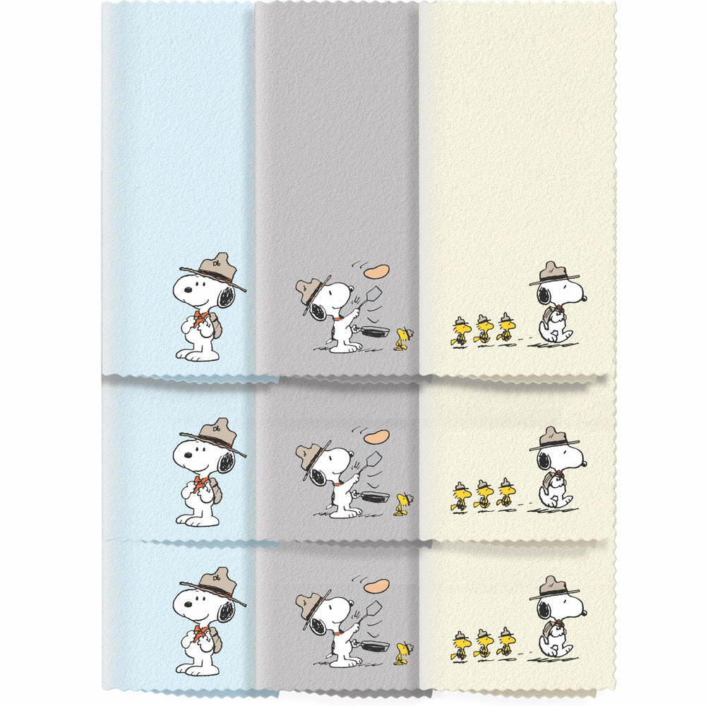 Purgenic 9-pack microfiber cloths clean glasses and gadgets without scratches.