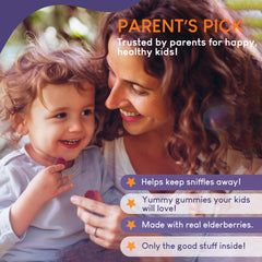 Purify Life vegan gluten-free gummies indicating allergen-free formula.
