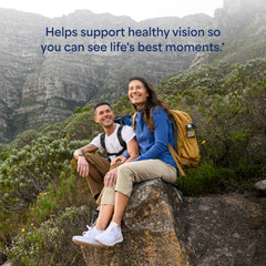 Puritan's Pride Lutigold label highlights lutein blend for eye wellness.