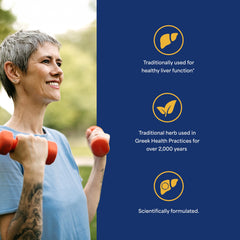Close-up of Puritan's Pride Milk Thistle 4:1 extract capsules