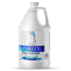 Purity Lens Cleaner refill bottle 1gal ready for safe, streak-free glasses cleaning