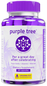 Purple Tree post-celebration capsules for balanced recovery after social events.