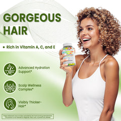 Putrizen vegan mixed-fruit gummies shown as tasty wellness supplement