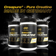 PVL Creapure Creatine scoop highlights easy serving for consistent training sessions.