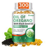 PWERD 300 softgels bottle with oregano oil capsules for daily wellness support.