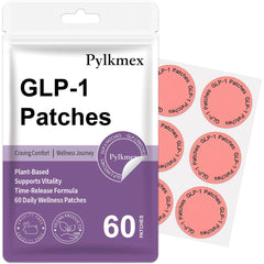 Pylkmex GLP-1 patches pack front for convenient daily nutrition delivery