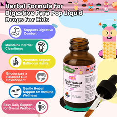 Q'ankyaq Kid-friendly drops mix easily with water or juice.