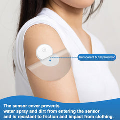 QaZanteiar Libre 3 cover features central adhesive-free area to prevent sensor interference