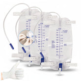 QFLQFL leg bag 1000mL capacity for extended wear and fewer changes.