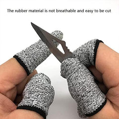 QISLOA reusable finger covers extend glove life and protect seams