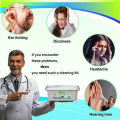 QISXROVY cuenco de lavado de cerumen facilita una irrigación suave