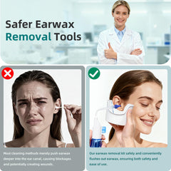 QISXROVY curette kit included for careful ear clearing