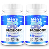 QIVERNAMY Probiotics 50+ bottle for daily gut support and vitality