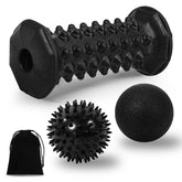 QLDT plantar fasciitis relief set displayed together for convenient foot therapy