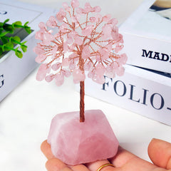 QLRSUXN decoración de escritorio feng shui rosa para armonía.