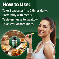 Qmiozzy berberine cinnamon probiotics blend highlights 3-in-1 formula