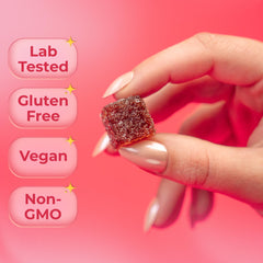 Quali-Tea Magnesium Citrate Gummies for Kids pack suggests daily calm and focus