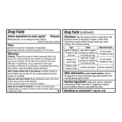 Quality Choice caplets closeup; small, easy-to-take capsules for daily use.