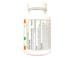 Quality Choice fiber therapy label closeup emphasizes gluten-free, non-allergenic formula.