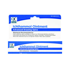 Quality Choice ungüento Ichthammol 20% tubo, alivio suave para irritaciones y picaduras.