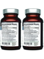 Quality of Life AHCC Kinoko Platinum bottle closeup highlighting capsules for easy daily immune care.
