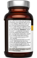 Quality of Life champignon extract close-up, illustrating the patented ingredient powering inside-out odor support.