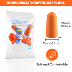 Quality Plugs by Rips ear plugs with cord for easy wearing and accessibility