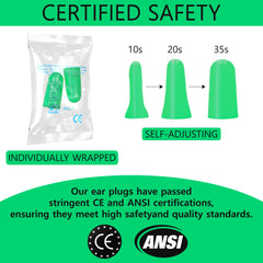 Quality Plugs by Rips individually wrapped earplugs for hygienic use in shared spaces