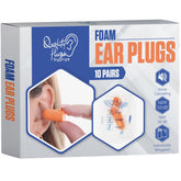 Quality Plugs by Rips ear plugs close-up with soft foam for comfortable sleeping