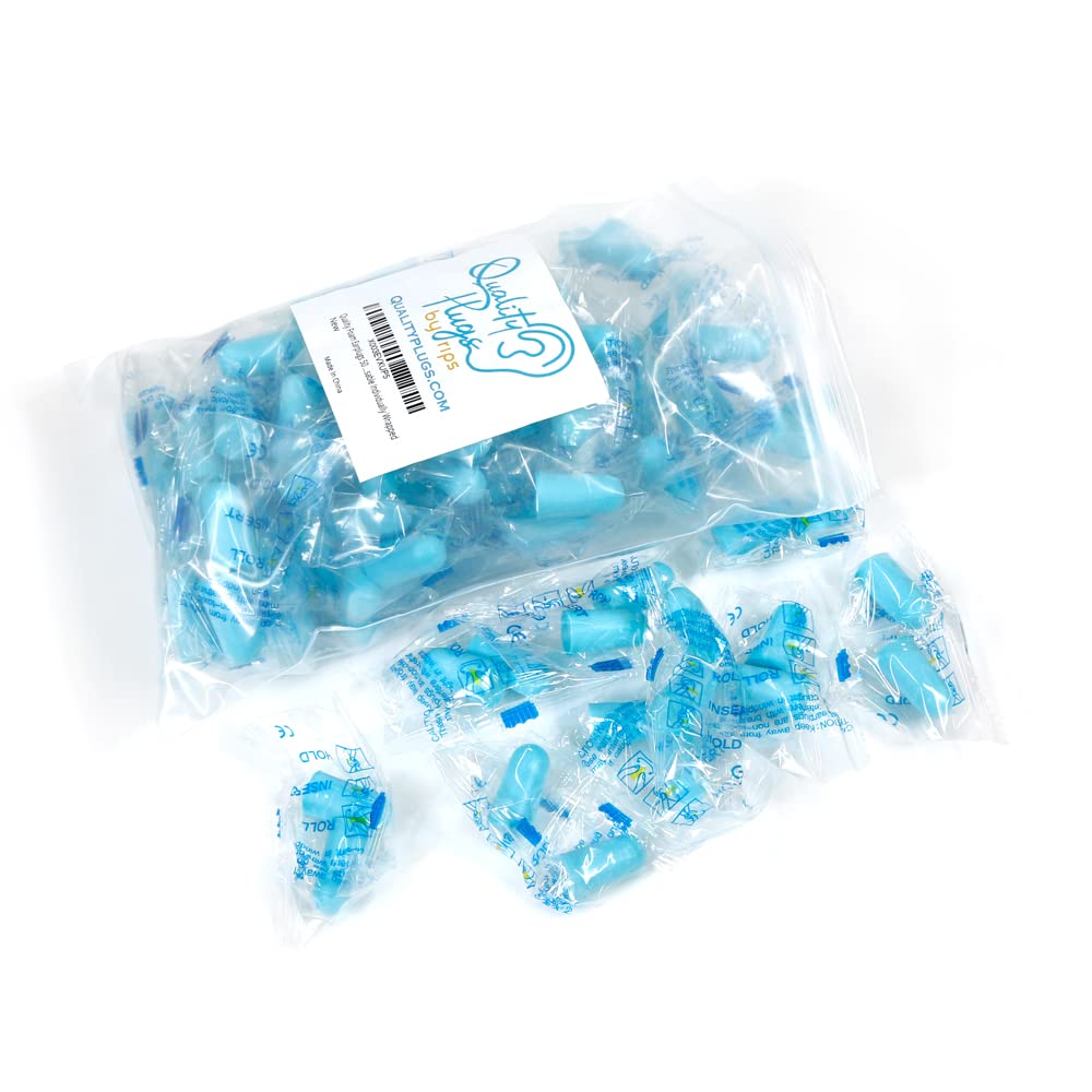 Quality Plugs por Rips: tapones de espuma azul para dormir más tranquilo