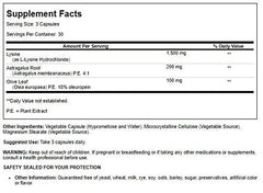 Close-up of Quantum Super Immune Plus Lysine capsules, suitable for ongoing immune support.