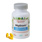 Quantum MigShield bottle front showing a trusted magnesium formula for daily wellness