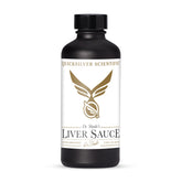 Quicksilver Liver Sauce bottle showing liposomal delivery for enhanced absorption.