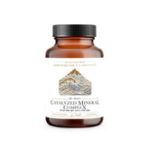 Quicksilver Dr. Shade's Catalyzed Mineral Complex bottle supports daily vitality with mineral balance.