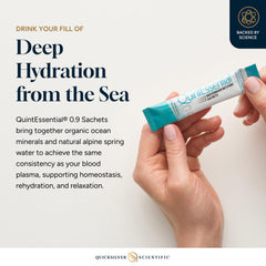 Quicksilver Quintessential sea mineral hydration highlighting electrolyte support