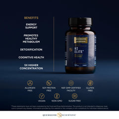 Quicksilver Scientific H2 Elite packaging closeup highlights open-container convenience.
