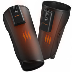 QUINEAR cordless calf massager with heat for soothing circulation anywhere.