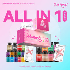 Quit Mood NR1000 energy capsules in pack for sustained daily energy