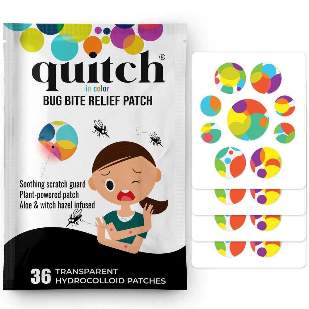 Parche Quitch para picaduras de mosquitos alivia la picazón de forma práctica.
