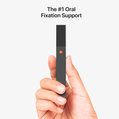 QuitGo AirBlast oral fixation device with soft tip mouth grip for cravings