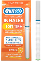 QuitGo habit inhaler citrus pack for discreet craving support on the go.