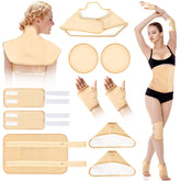Qupite waist castor oil pack wrap for targeted comfort and deeper absorption.