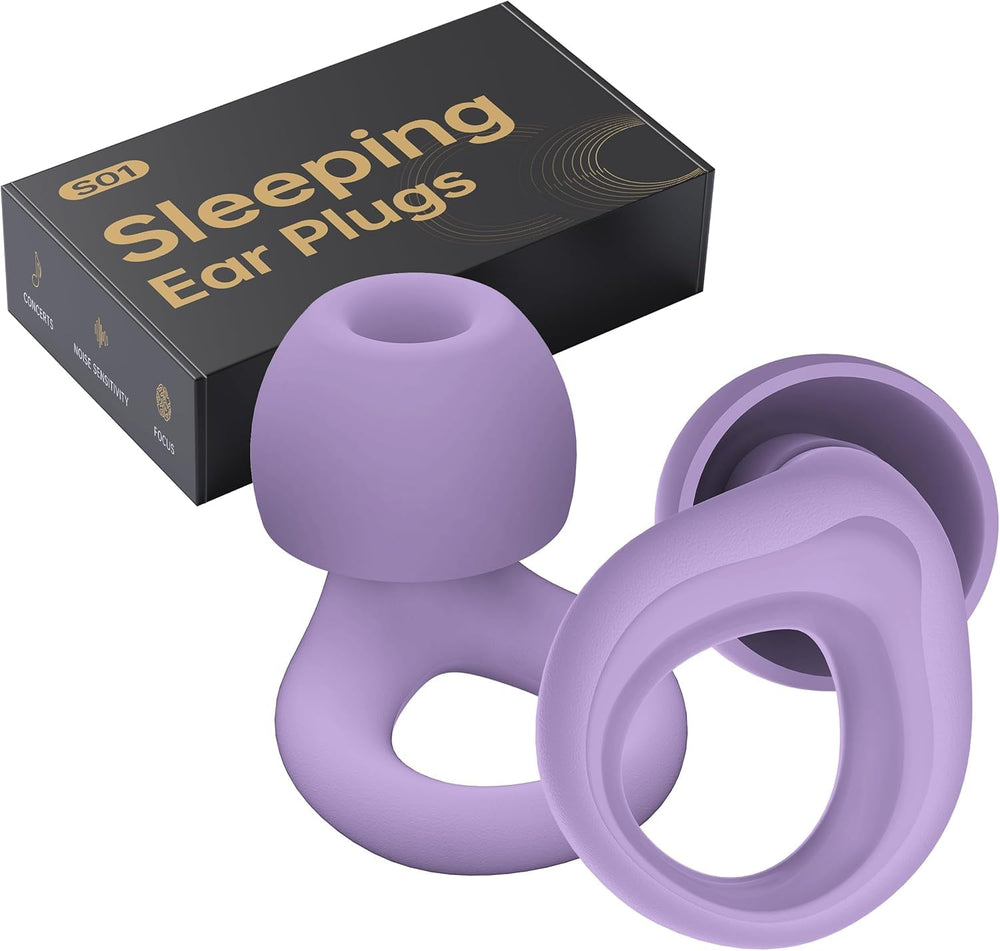 QWH earplugs for sleeping deliver up to 30 dB noise reduction for peaceful nights.