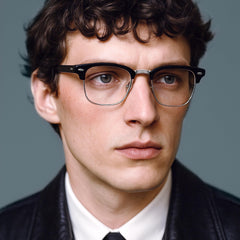 Racico computer blue light glasses close-up frames for comfortable all-day wear.