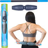 RAD 2-in-1 foam roller with dense-core enables deep tissue release after workouts