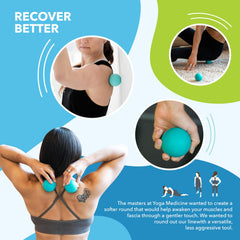 RAD Recovery Rounds used on back and neck to ease tension