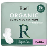 Rael pad with organic cotton top sheet offers breathable daily protection