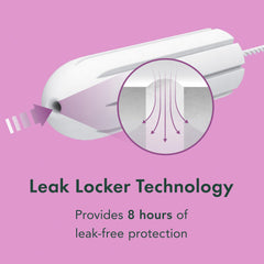 Rael unscented tampons shown in a multipack for irritation-free protection