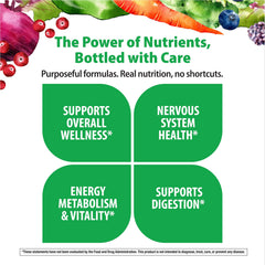 Rainbow Light Womens Multivitamin One Plus key ingredients real food blends