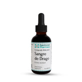 Rainforest Pharmacy Sangre de Drago bottle with dropper for daily skin and digestive use.